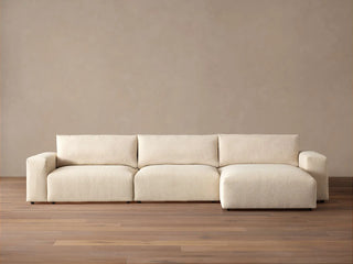 Keegan Tailored Three-Piece Chaise Sectional