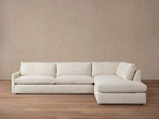 Kipton Slim Arm Three-Piece Bumper Sectional
