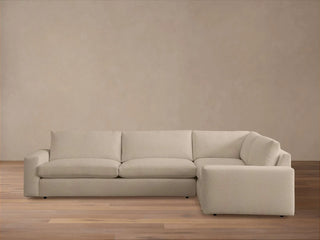 Kipton Wide Arm Two-Piece Sectional