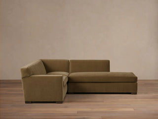 Bronte Two-Piece Bumper Chaise Sectional