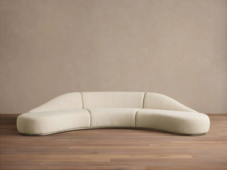 Caden Three-Piece Double Bumper Sectional