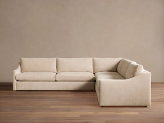 Kipton Slope Arm Three-Piece Corner Sectional