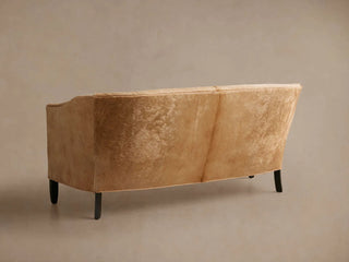 Giles Hair on Hide Settee