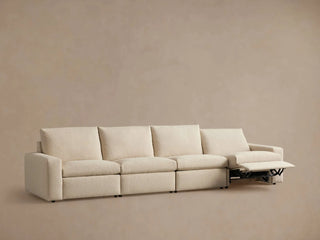 Kipton Wide Arm Four-Piece Motion Modular Sofa