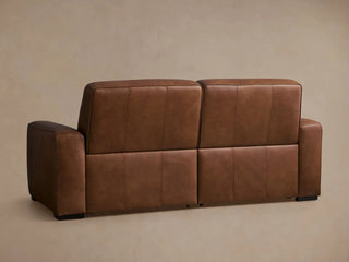 Borough Leather Two-Piece Motion Sofa