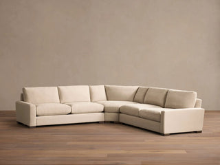 Remington Three-Piece Corner Wedge Sectional