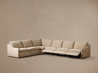 Kipton Slope Arm Six-Piece Motion Sectional