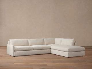 Kipton Slim Arm Three-Piece Bumper Sectional