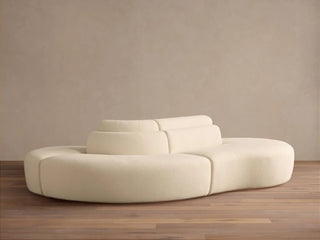 Lovina Three-Piece Sectional with Ottoman