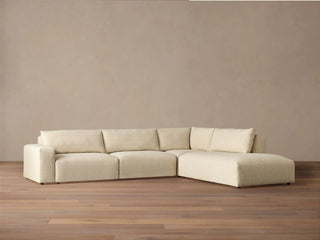 Keegan Tailored Four-Piece Bumper Sectional