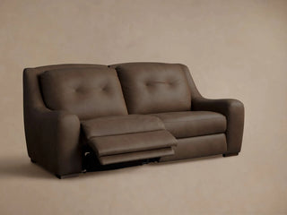 Perry Leather Two-Piece Motion Sofa