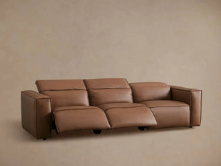 Coburn Leather Three-Piece Motion Sofa