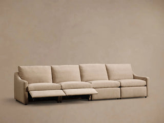 Kipton Slope Arm Four-Piece Motion Modular Sofa