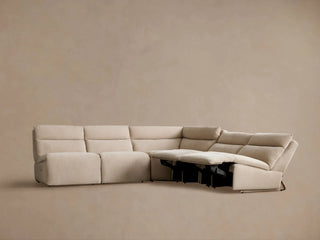 Rowland Tailored Five Piece Armless Motion Corner Sectional