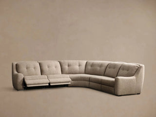 Perry Five-Piece Motion Corner Wedge Sectional