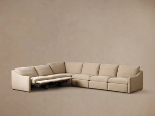 Kipton Slope Arm Six-Piece Motion Sectional