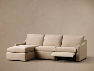Kipton Slope Arm Three-Piece Motion Chaise Sectional