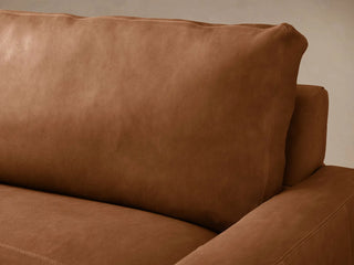 Remington Leather Two-Piece Chaise Sectional