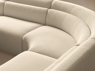 Lovina Five-Piece Sectional with Ottoman