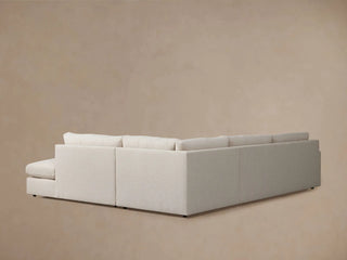 Kipton Slim Arm Three-Piece Bumper Sectional