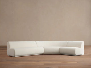 Gianni Three-Piece Armless Sectional