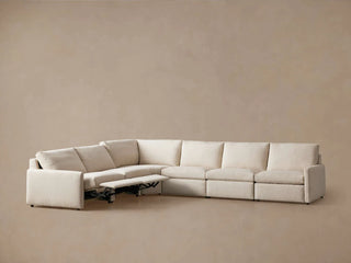 Kipton Slim Arm Six-Piece Motion Sectional