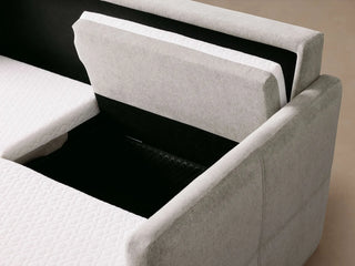 Reece Two-Piece Sleeper Chaise Sectional