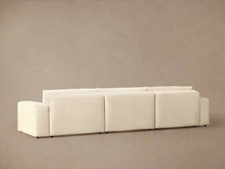 Keegan Tailored Three-Piece Chaise Sectional