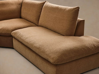 Calistoga Three-Piece Bumper Sectional