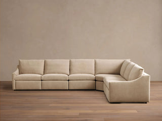 Kipton Slope Arm Six-Piece Motion Sectional