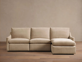 Kipton Slope Arm Three-Piece Motion Chaise Sectional