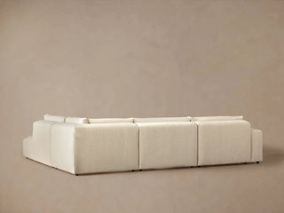 Keegan Tailored Four-Piece Bumper Sectional