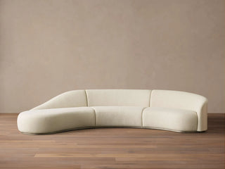Caden Three-Piece Bumper Sectional