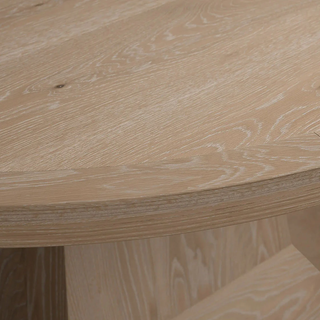 Leighton Round Extension Dining Table with Leaves