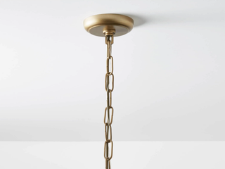 French Art Deco Layered K9 Crystal Round Chandelier
