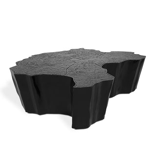 Luxury Patina Brass Coffee Table with Organic Sculptural Design & Handcrafted Finish