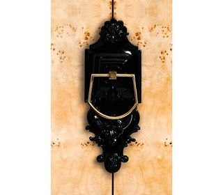 Luxury Sculptural Display Cabinet with Glass Shelves & Designer Storage