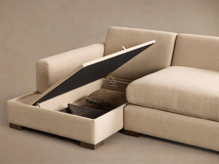 Remington Two-Piece Storage Chaise Sectional