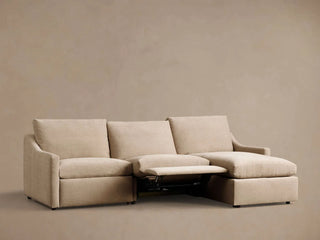 Kipton Slope Arm Three-Piece Motion Chaise Sectional