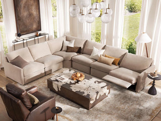 Kipton Slim Arm Six-Piece Motion Sectional