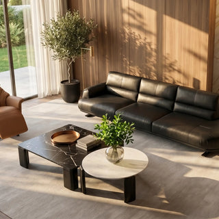 Iris Swivel Power Recliner Chair – Top-Grain Leather