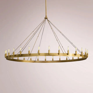 Cemino Vintage Filament Round Chandelier