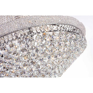 42X76 Inch 56 Lights French Basket K9 Crystal Chandelier Lighting