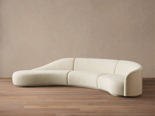 Caden Three-Piece Bumper Sectional