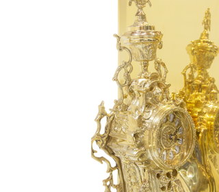 Luxury Surreal Watch Winder Safe Inspired by Salvador Dalí with Gold-Plated Finish & Secret Storage