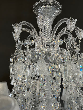 Short 18 Lights Replica Clear Zenith Baccarat Chandelier Crystal Lighting