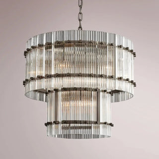 San Frank Two-Tier Round Chandelier