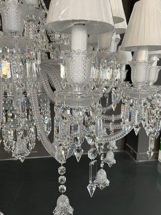 Custom Made 18 Lights Zenith Chandelier Baccarat Chandelier Crystal Lighting
