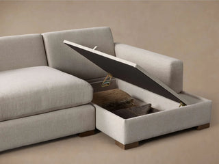 Remington Two-Piece Storage Chaise Sectional