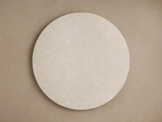 Saint Germain Carrara Marble Top Round Dining Table with Wood Rennes Base: Modern Luxury Dining Room Leisure & Gathering Round Dining Table